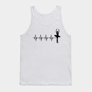 ballet heartbeat Tank Top